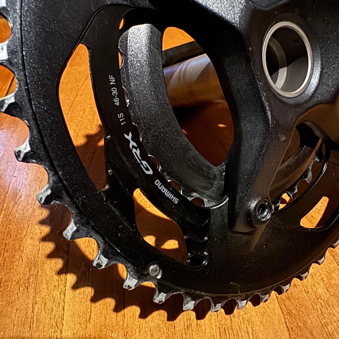 Shimano GRX 2×11s 165mmクランク コンポセット