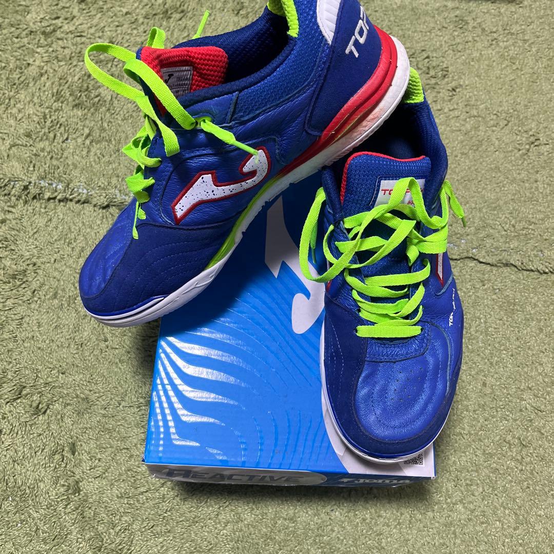 TOP-FLEX REBOUNDフットサルシューズ 青 joma ホマ