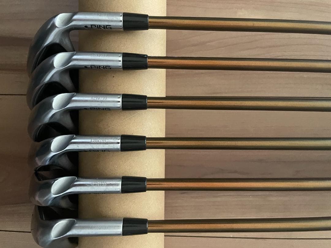 PING ピン G400 黒ドット アイアンセット 5-W フレックス R