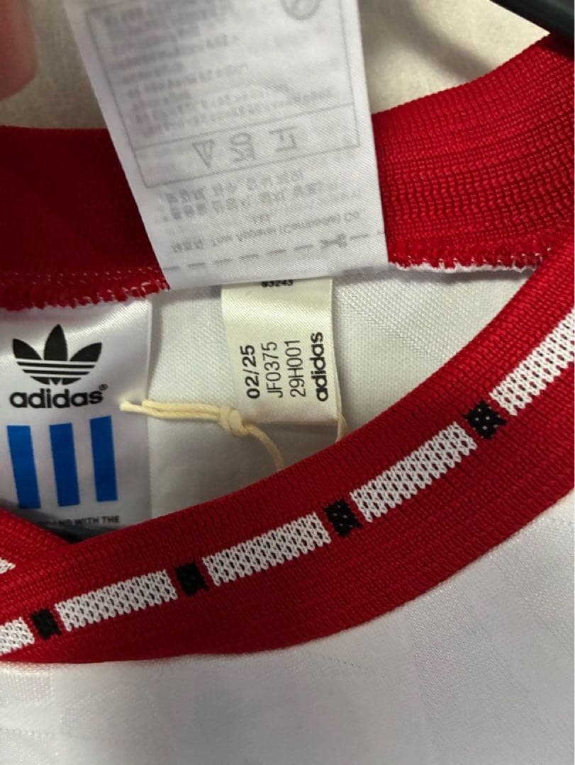 マンチェスターユナイテッド 91 アウェイ 長袖 新品 adidas 4XL