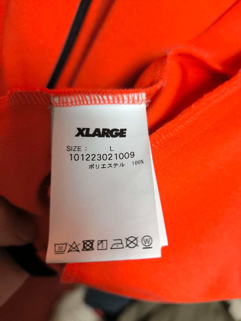 XLARGE ジャージ オレンジ