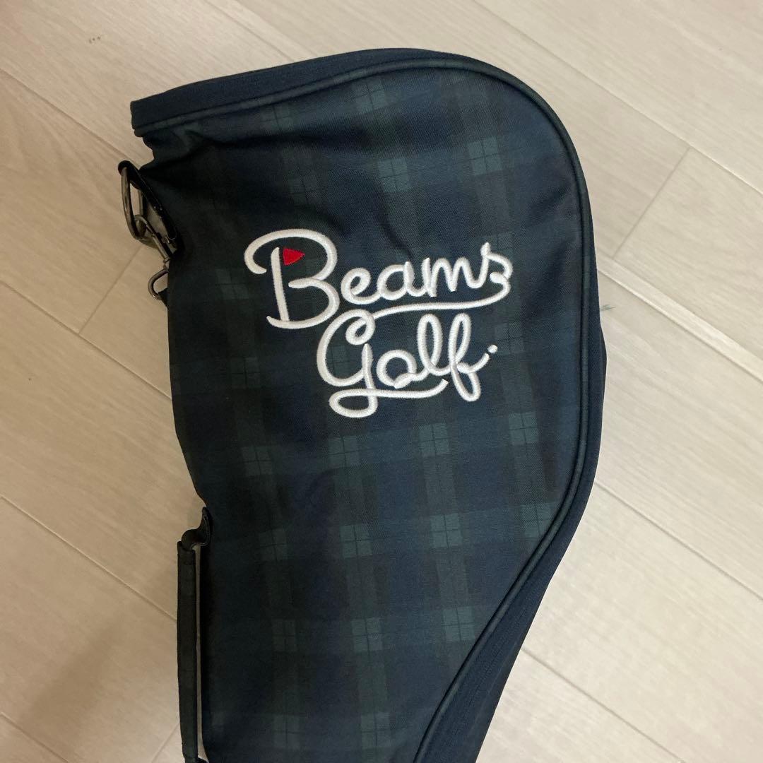BEAMS GOLF ゴルフバッグ チェック柄 クラブケース