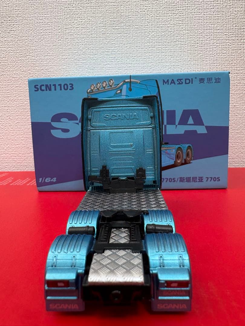 SCANIA 770S ミニカー 1/64 MAST DI
