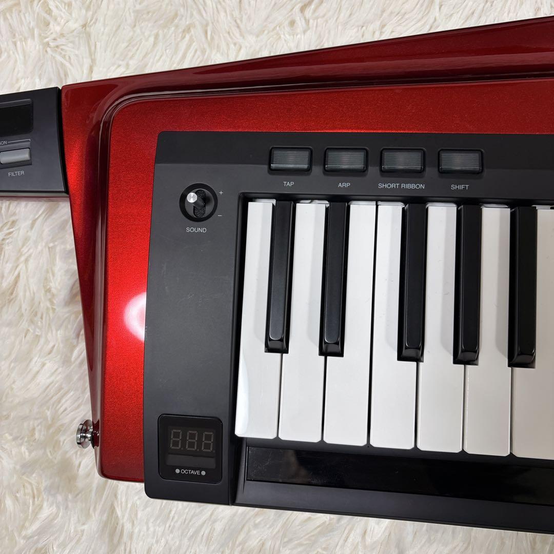 【希少・生産終了品】KORG RK-100S ショルダーキーボード レッド