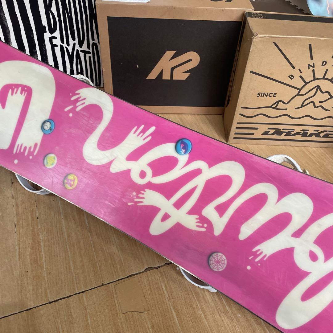 BURTON　バートン　カーテル　CARTELバインディング付スノーボードセット