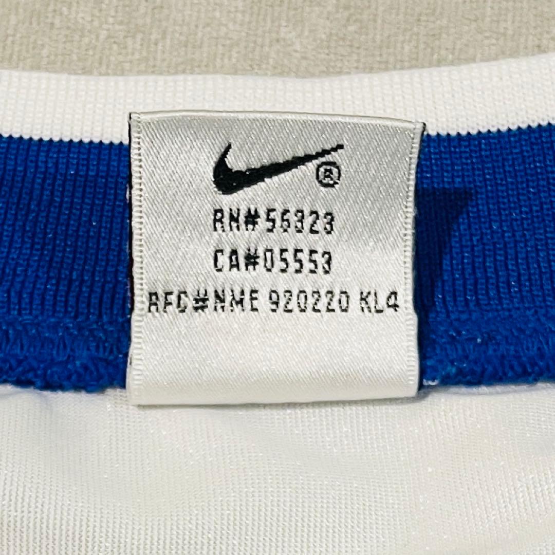 【90s激レア!サガン鳥栖】NIKE ビッグスウッシュ 練習シャツ XXL白