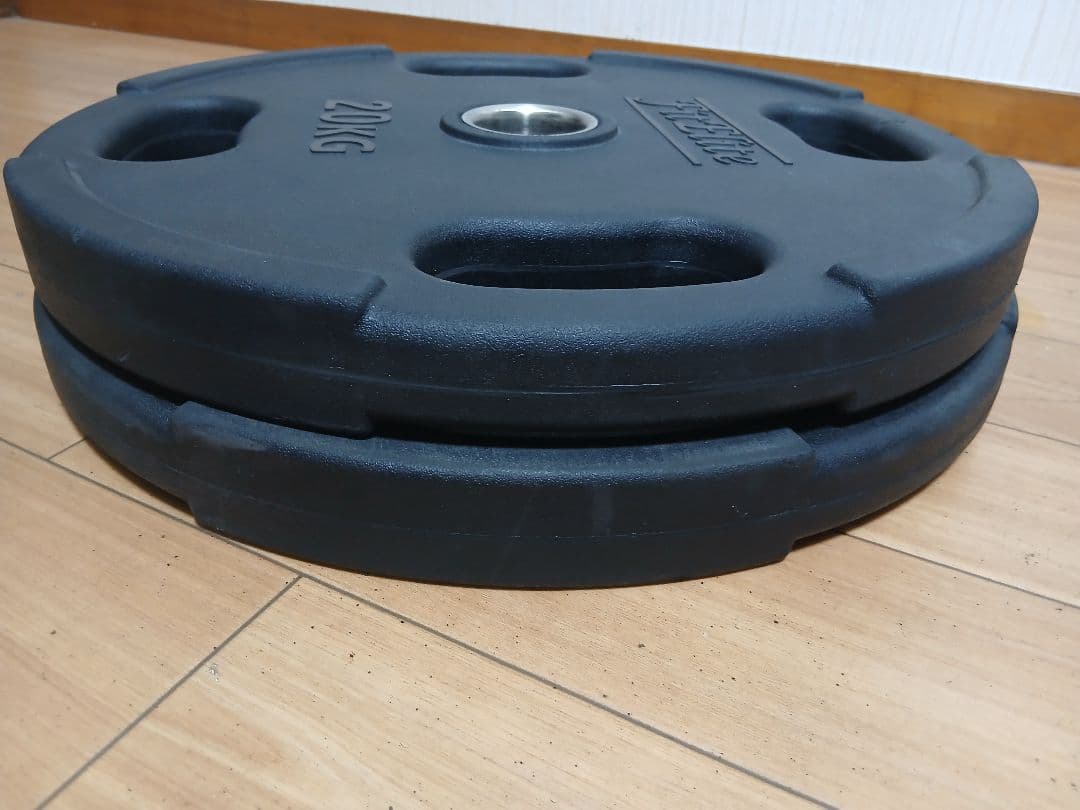 ①オリンピック バーベル プレート 20kg FitEliteフィットエリート