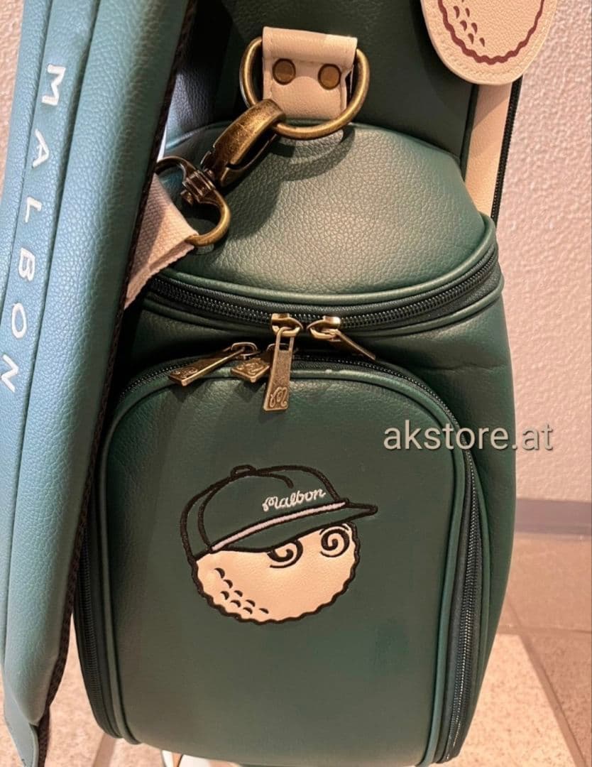 【4/8発送】在庫処分価額●マルボンキャディバッグ　マルボンゴルフ　グリーン