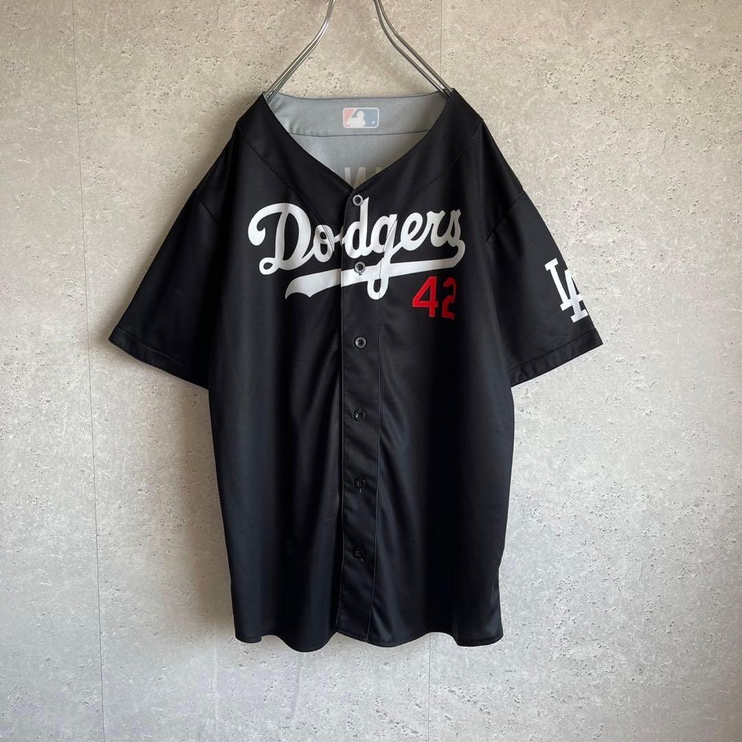 ロサンゼルス ドジャース ジャッキー ロビンソン ベースボールシャツ MLB