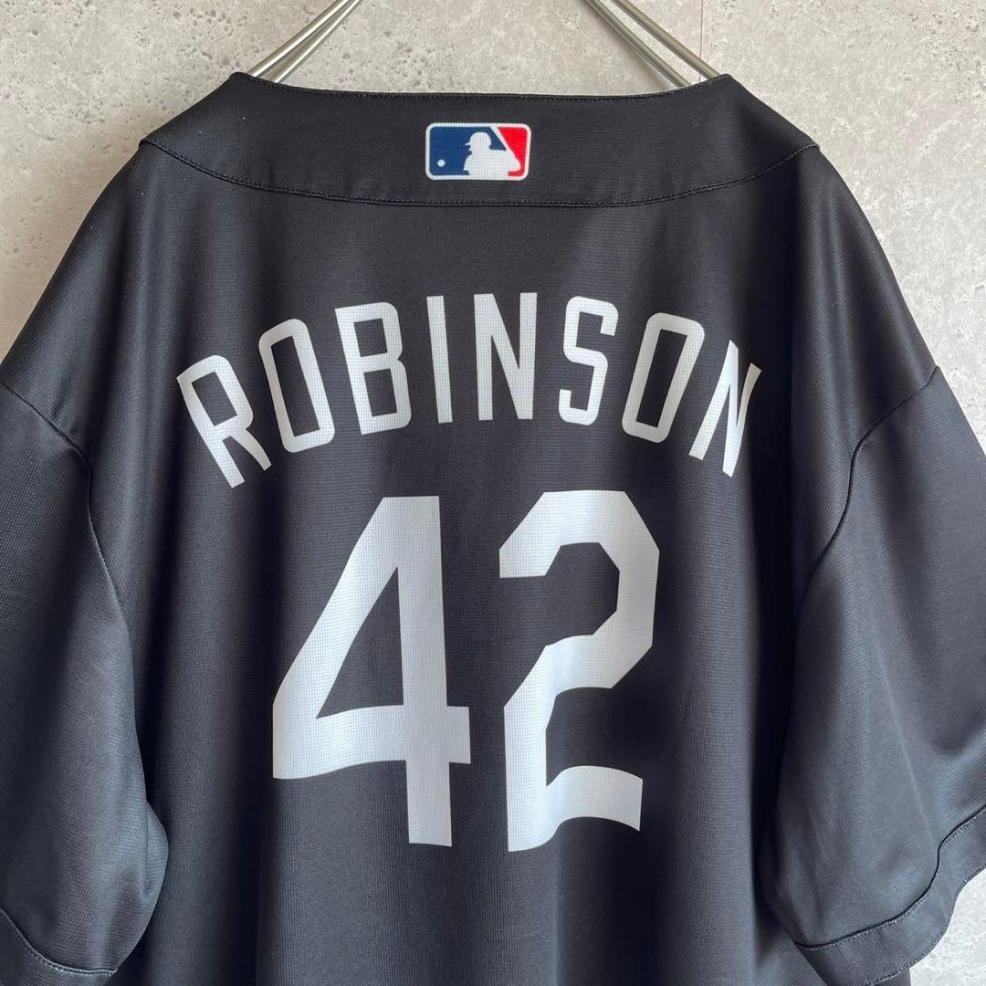 ロサンゼルス ドジャース ジャッキー ロビンソン ベースボールシャツ MLB