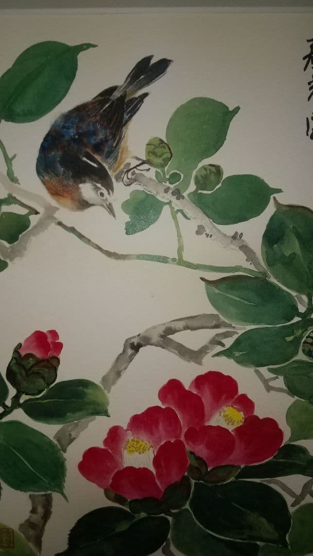 日本画水彩画④