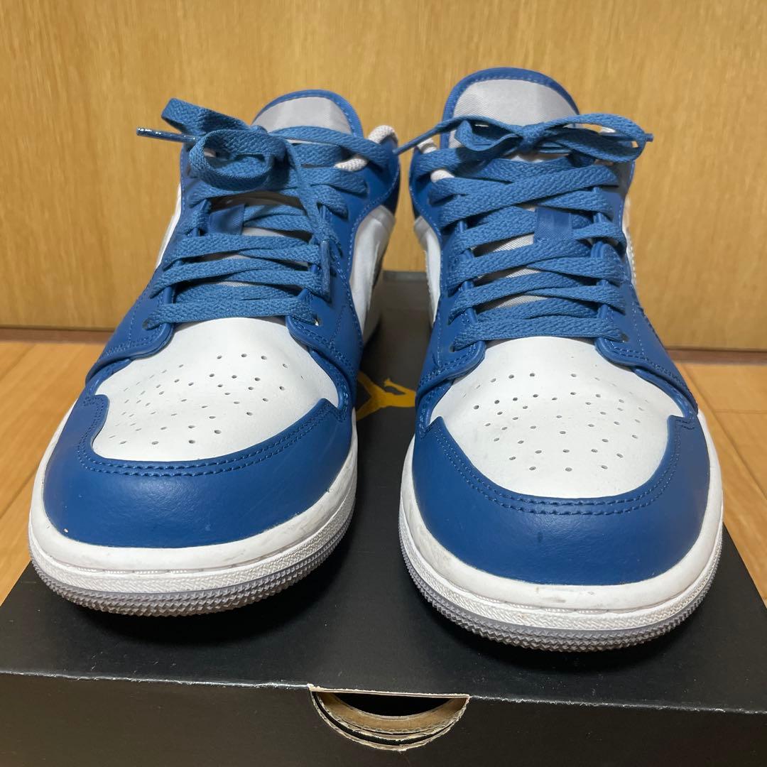 美品　Nike Air Jordan 1 Low True Blue