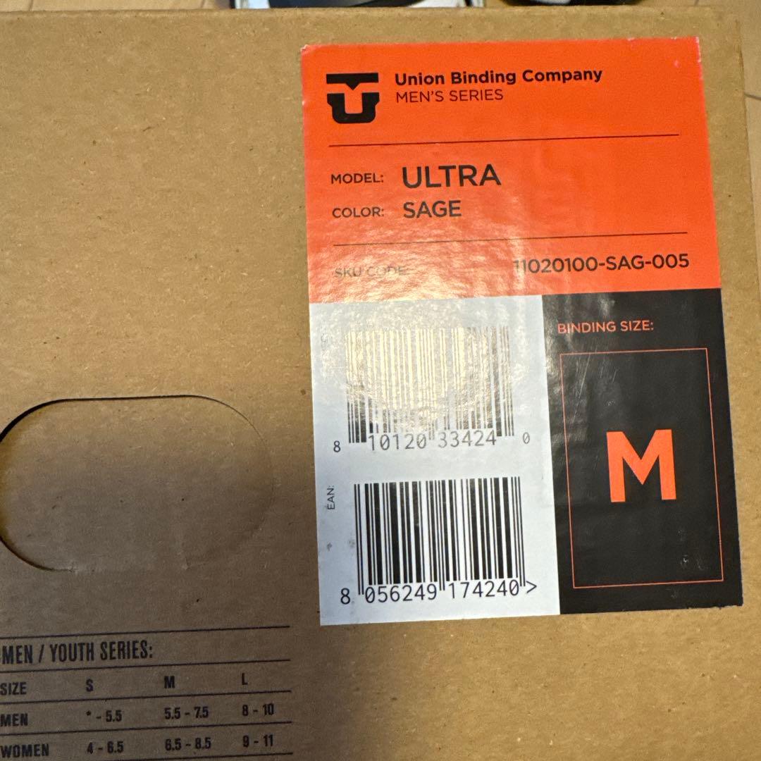 Union ultraヴィンディング　Mメンズ