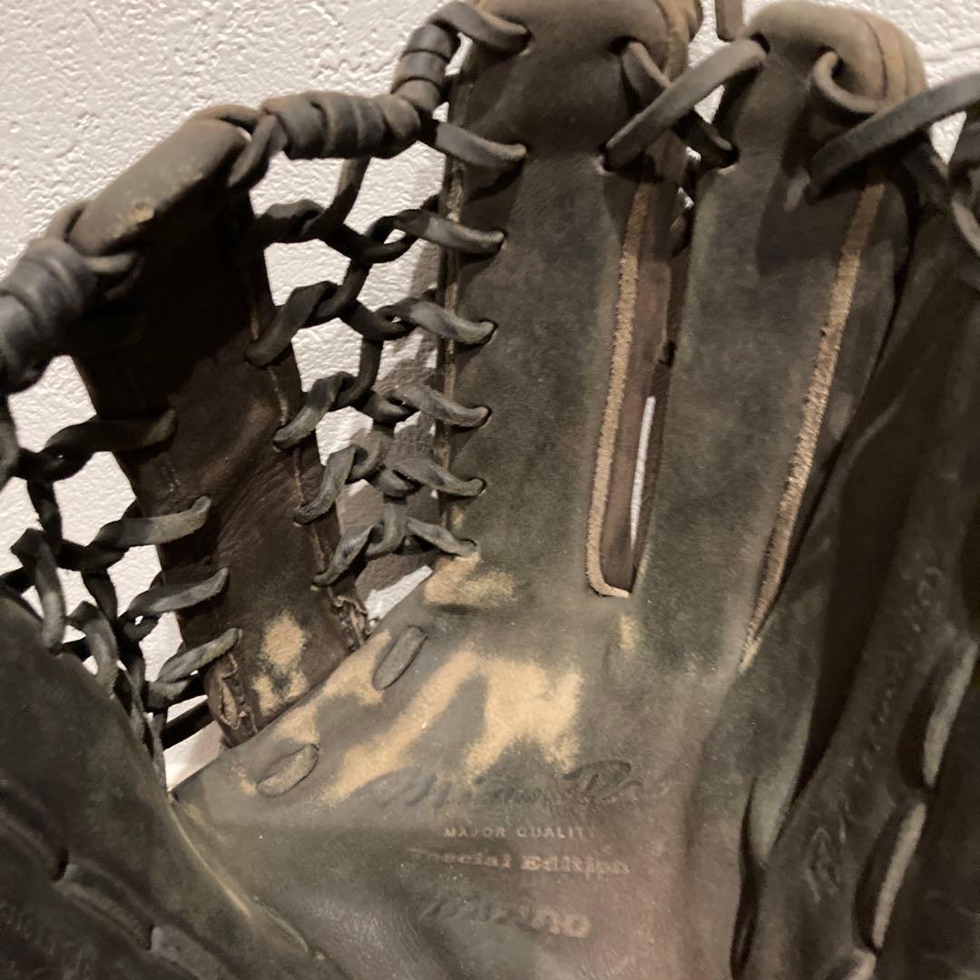 ミズノプロ 硬式用野球グローブ 黒