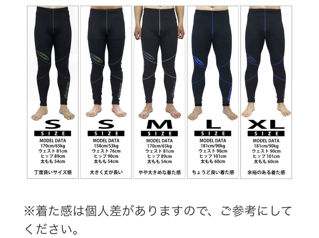 deps WEBメンバー限定販売 ラッシュガード&サンプロテクト・タイツSET