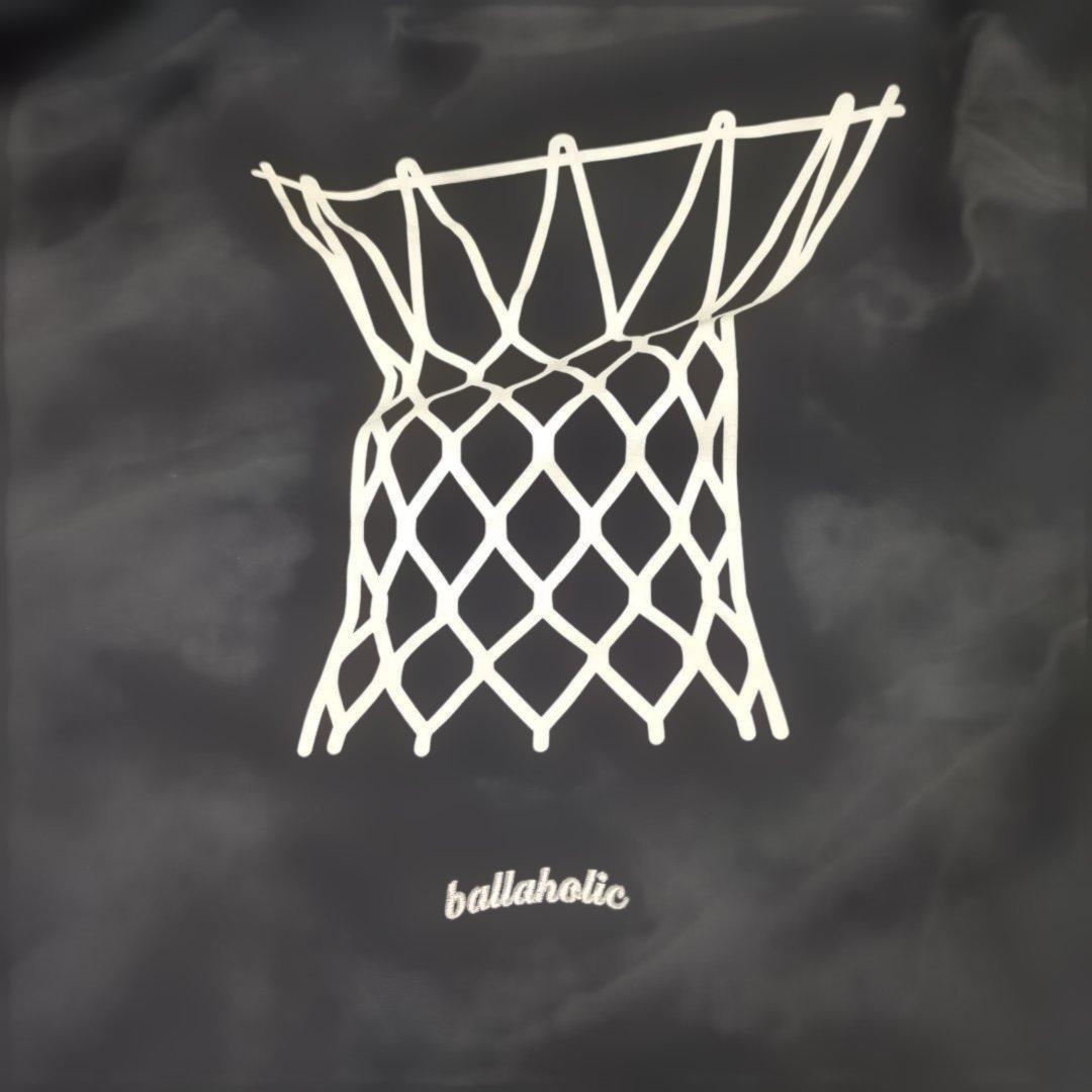 ballaholic fishtail jacket ナイロンジャケット 黒 L