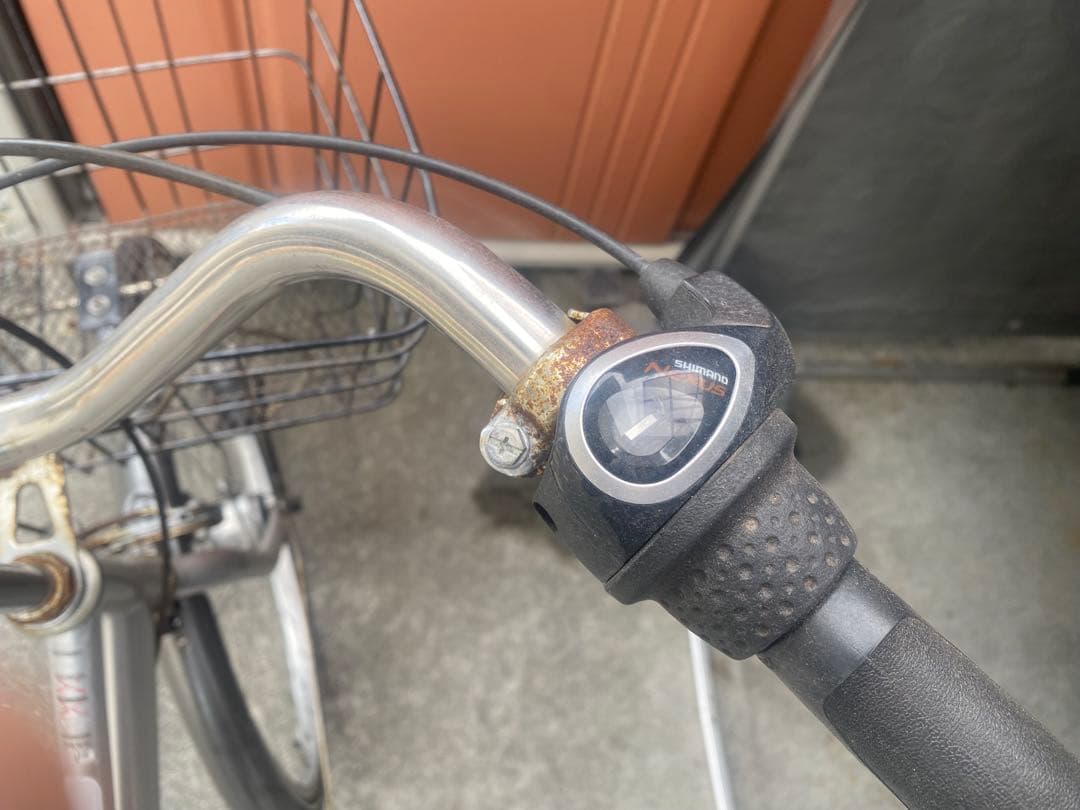 シルバー シティサイクル リアキャリア付き