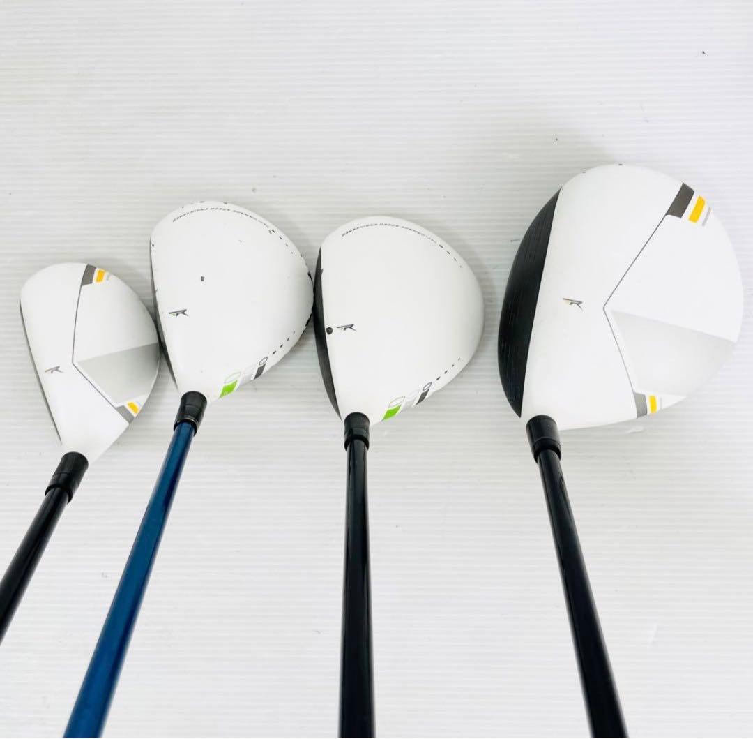 バッグ付 TaylorMade RBZ メンズゴルフ クラブ フルセット 入門