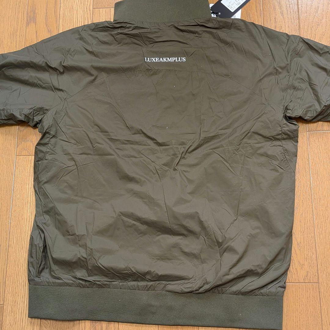 【新品】 LUXEAKMPLUS 軽量フルジップブルゾン Mサイズ