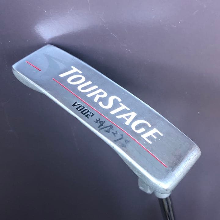 ★パター★ツアーステージ★34★527g★パターカバー付★