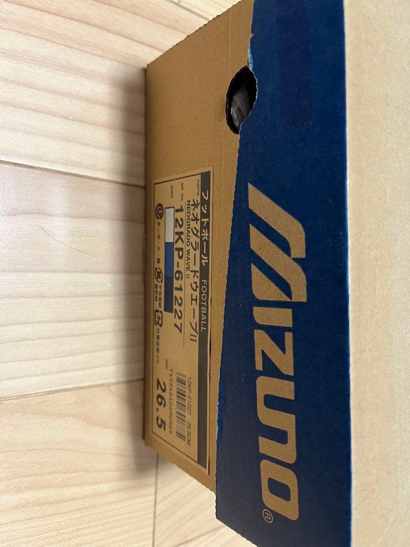 Mizuno ネオグラードウェーブ サッカーシューズ シルバー/ブルー