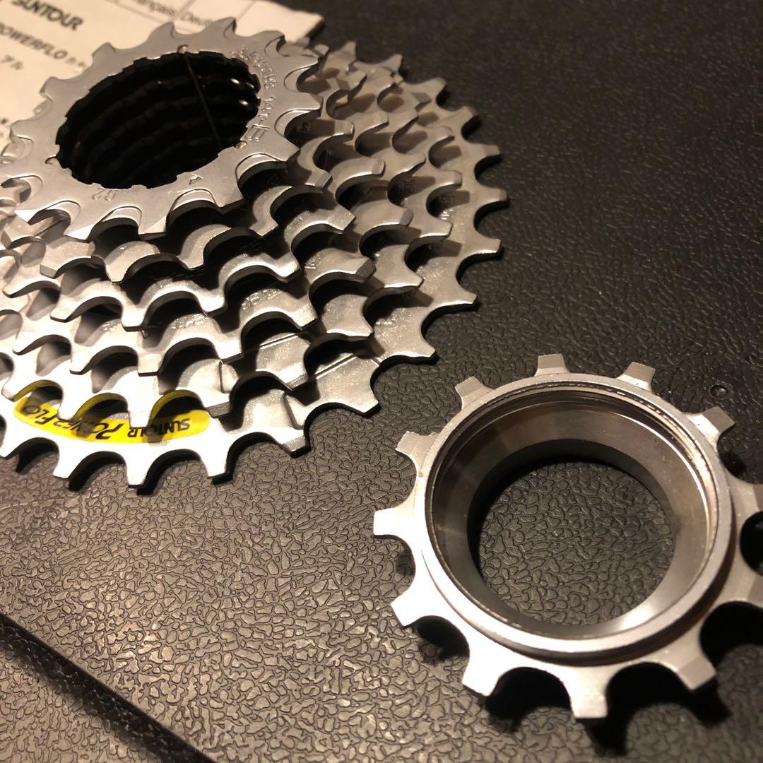 【未使用】SUNTOUR POWER FLO スプロケット 8s