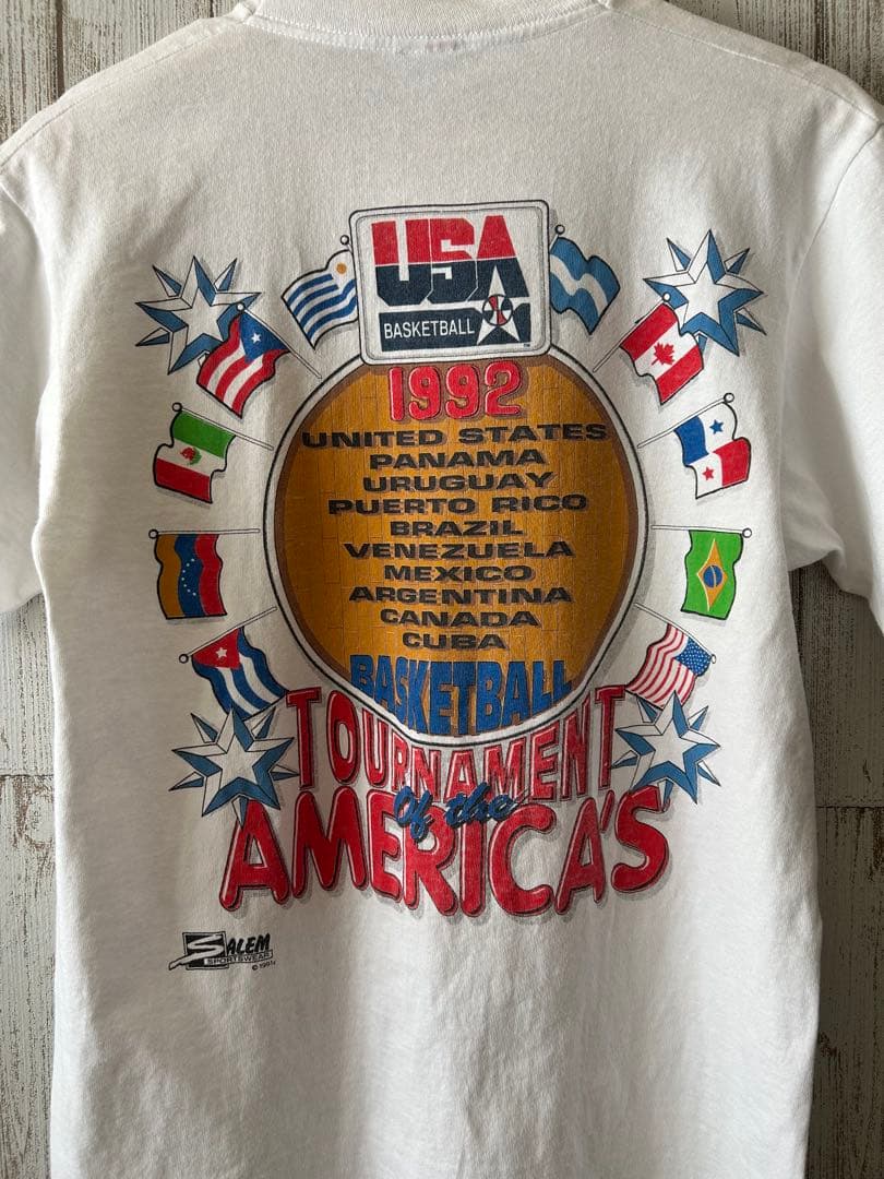 USAバスケットボールドリームチーム Tシャツ Mサイズ　90年代ビンテージ