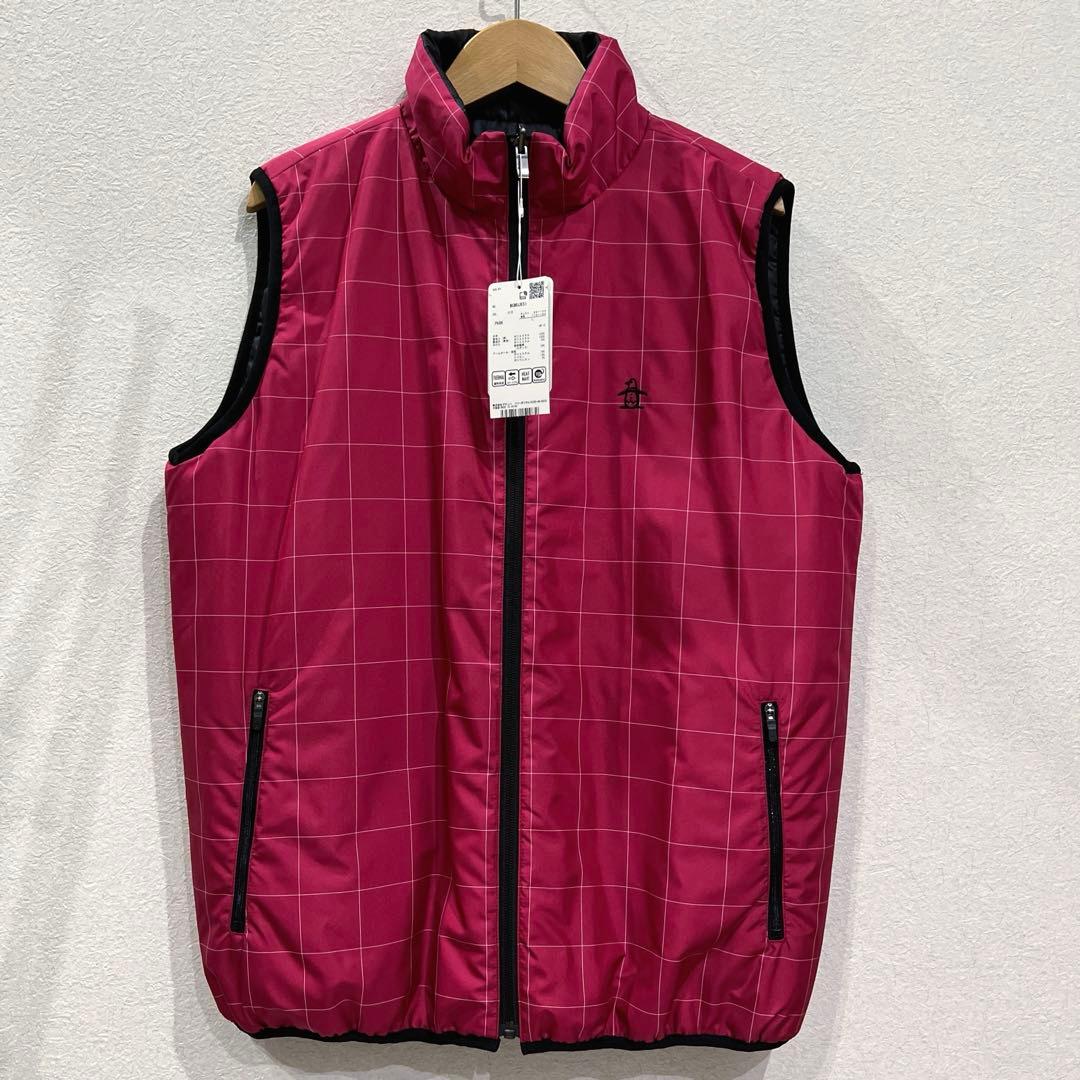 新品‼️★Munsingwear(マンシングウェア)★カポックリバーシブルベスト★