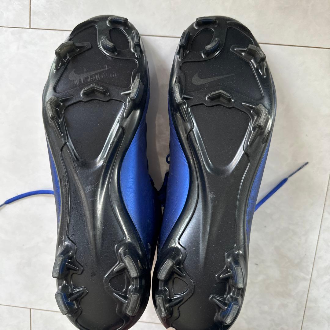 【レア】Nike CR7 青 シルバー スパイクシューズ 収納袋付き