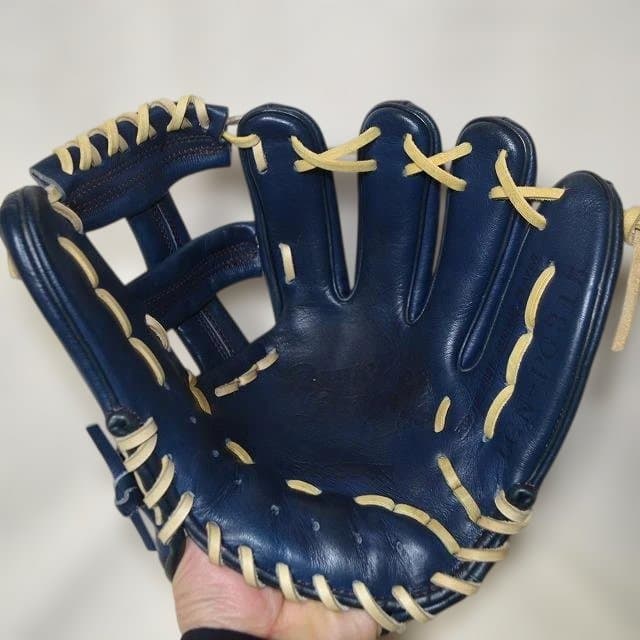 【リペア＆型付け済】LEAGUESTAR　一般軟式　野球グローブ