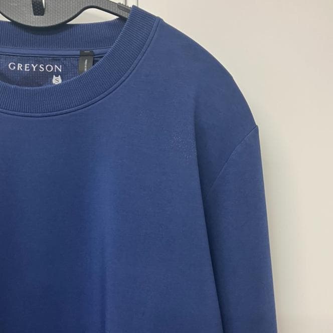 グレイソン スウェット S ネイビー GREYSON ゴルフ