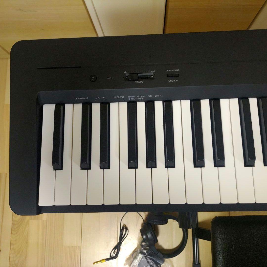 美品ヤマハ電子ピアノP-145B 一式セット（直接引取限定）