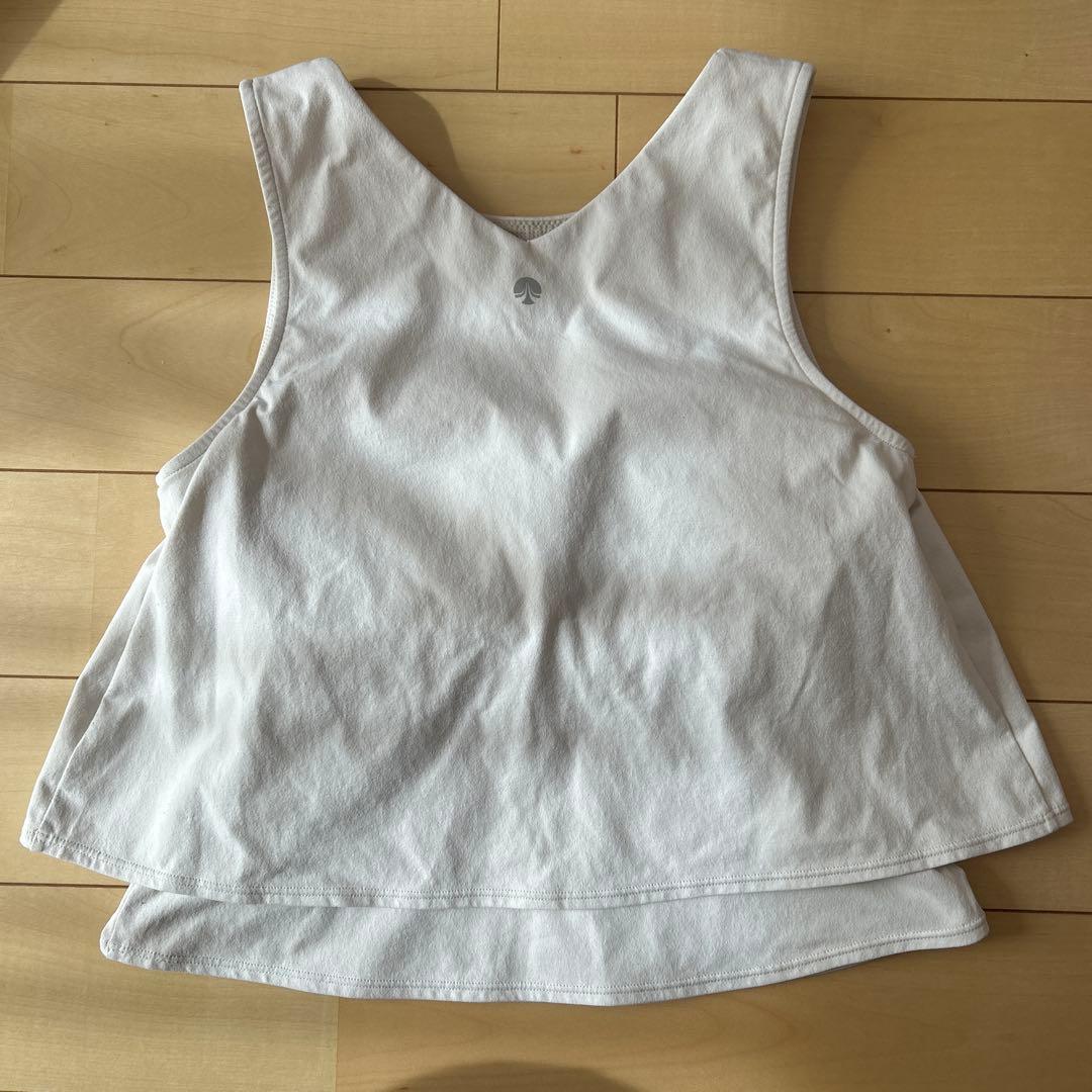 【SUKALA】⭐️美品⭐️Sサイズ⭐️カップ付きフレアタンクトップ⭐️サンドベージュ