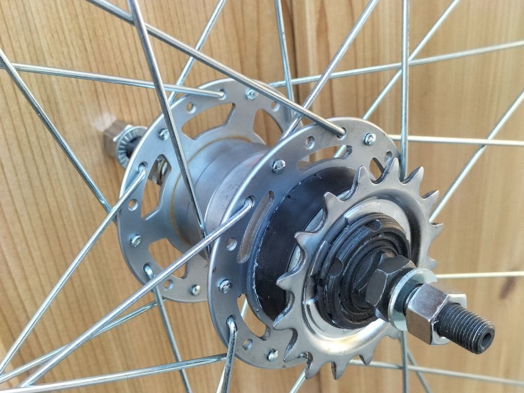 3段変速 ホイールリア120mm 24H 新品タイヤ700x38C ギア16T