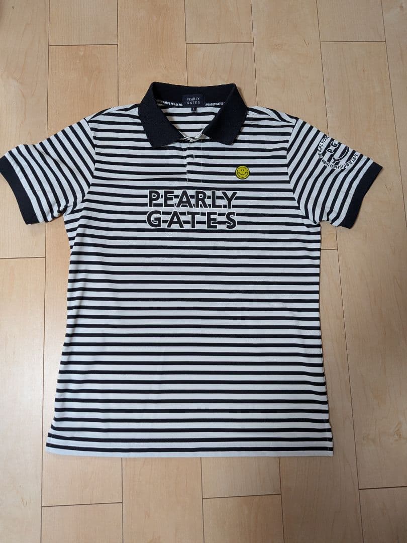 PEARLY GATES ストライプ ポロシャツ【新古品です】 サイズ5