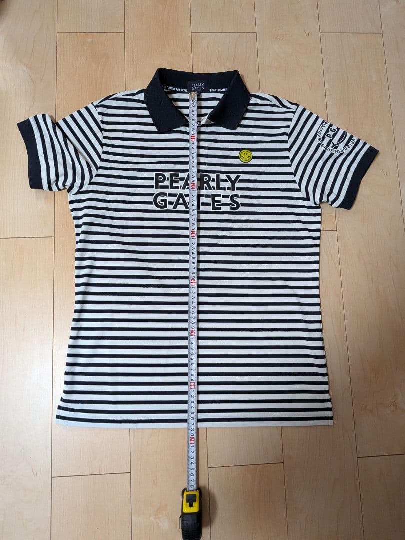 PEARLY GATES ストライプ ポロシャツ【新古品です】 サイズ5