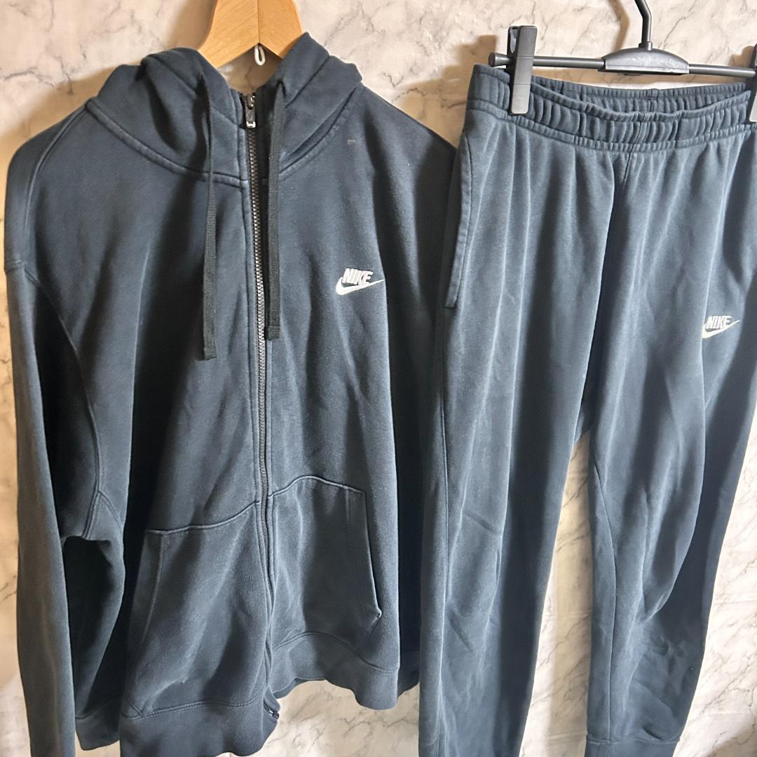 NIKE ナイキ ジップパーカー スウェット ジョガーパンツ 上下 セットアップ