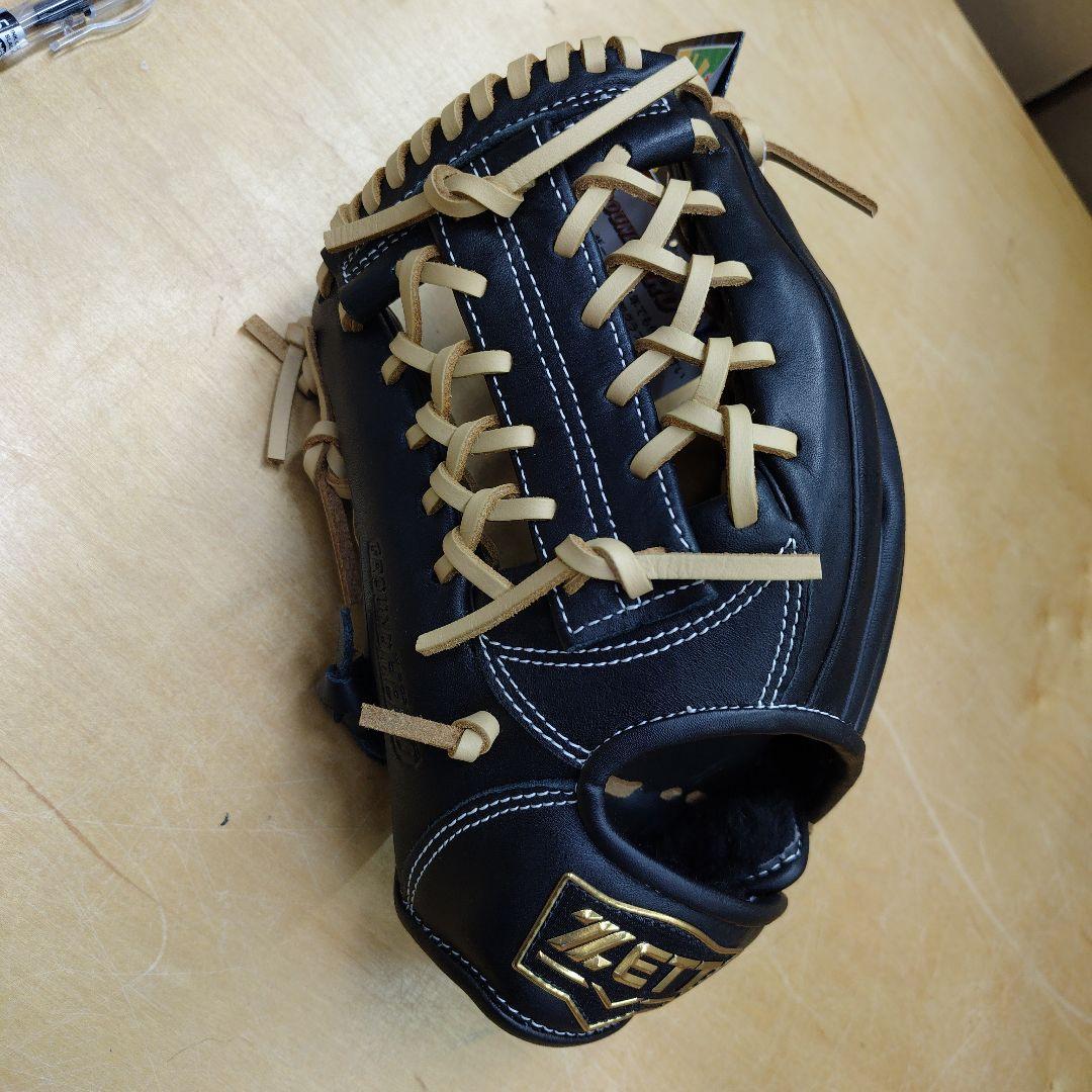 【美品】定価11000ZETT 少年軟式オールラウンド 左投 Mサイズ低学年向き