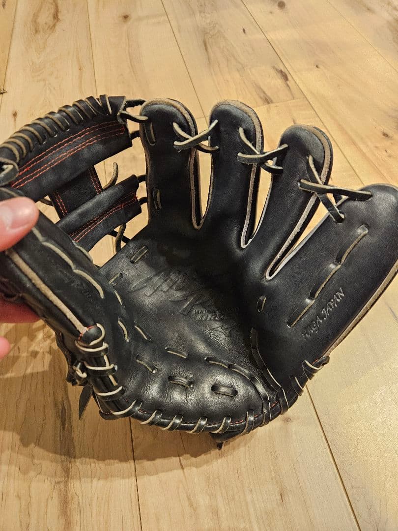 ミズノ 軟式野球グローブ 黒
