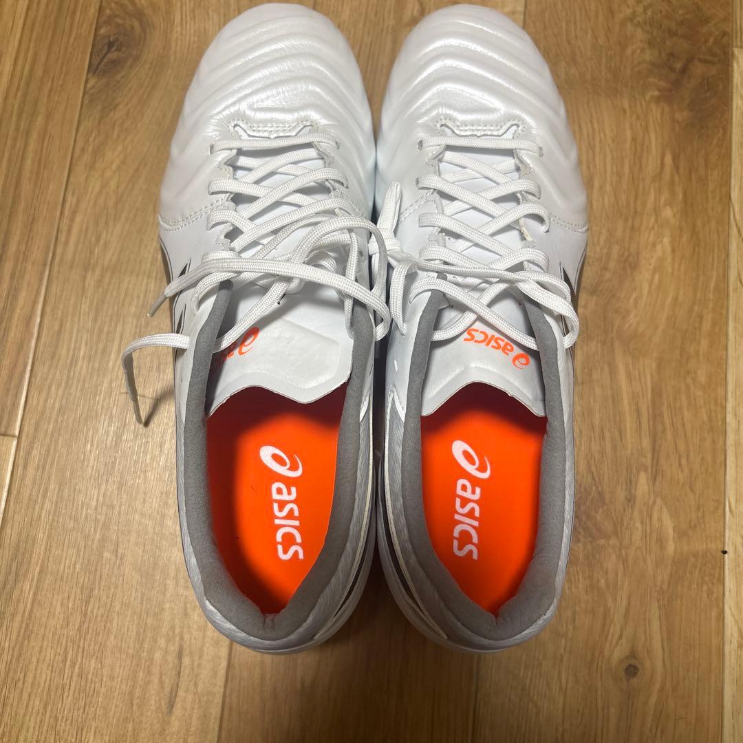 asics GEL サッカーシューズ ホワイト