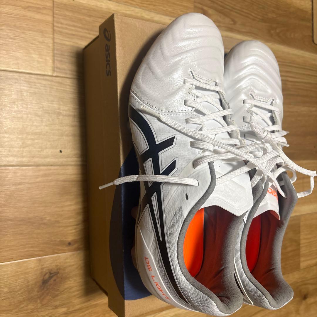 asics GEL サッカーシューズ ホワイト