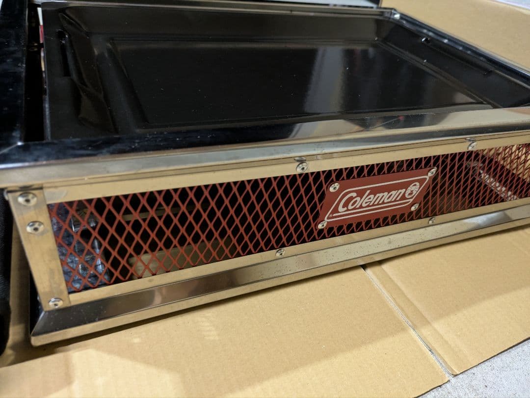 Coleman クールスパイダーステンレスグリル　専用バッグ付　一回使用