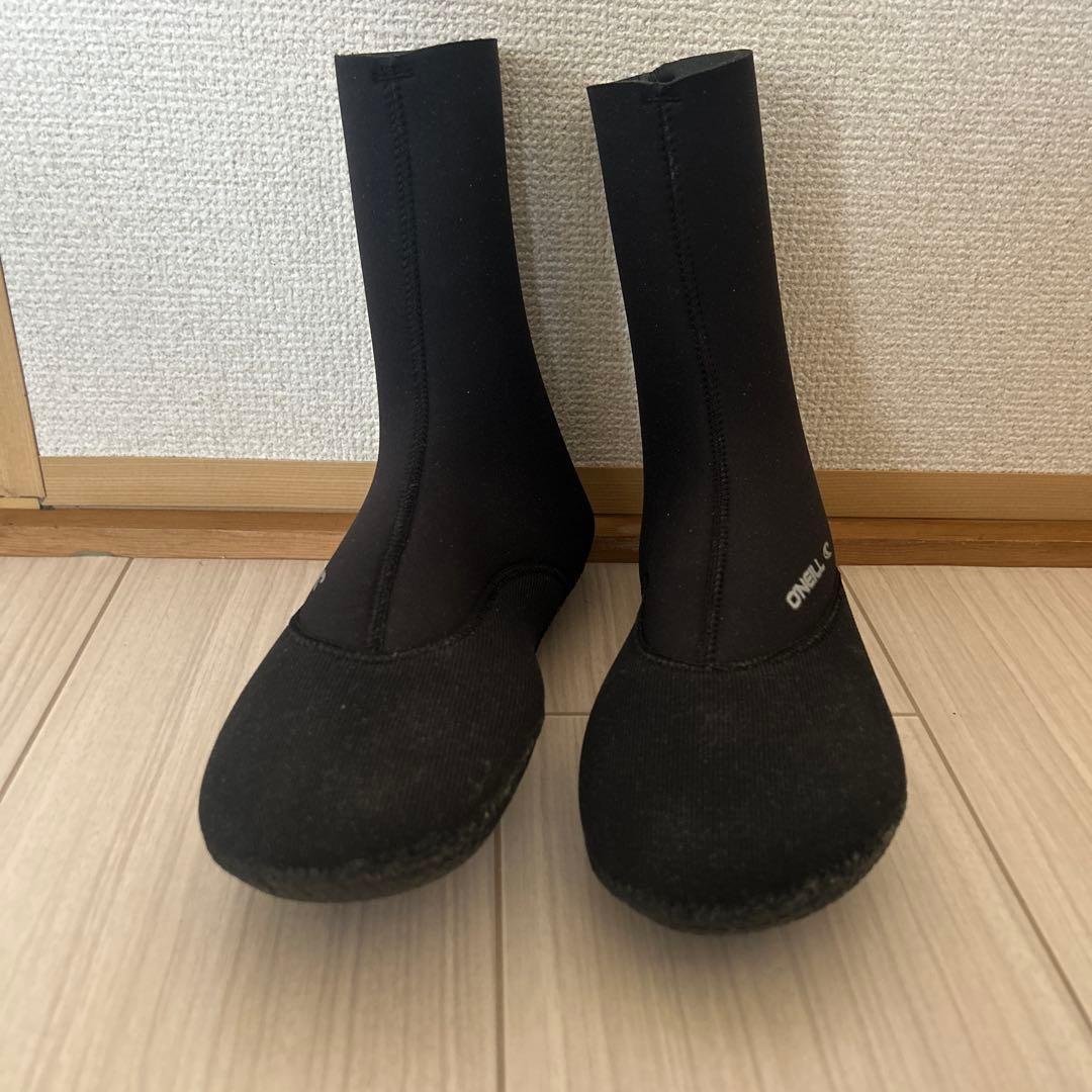 O'Neill サーフブーツ　ウェットブーツ黒 ２回使用