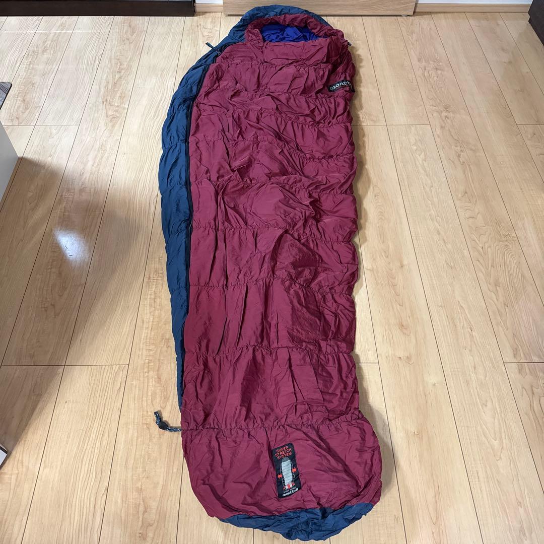 mont-bell Burrow Bag クリムゾン 右ジッパー