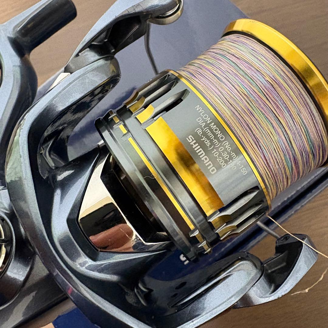 ⭐️格安品⭐️ シマノ 21アルテグラ 4000XG ゴメクサスハンドルノブ付き