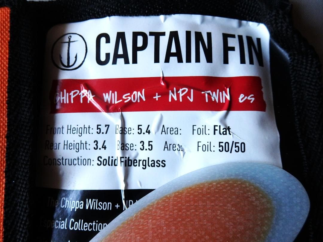 新品◆CAPTAIN FIN CHIPPA WILSON 2＋1フィン◆
