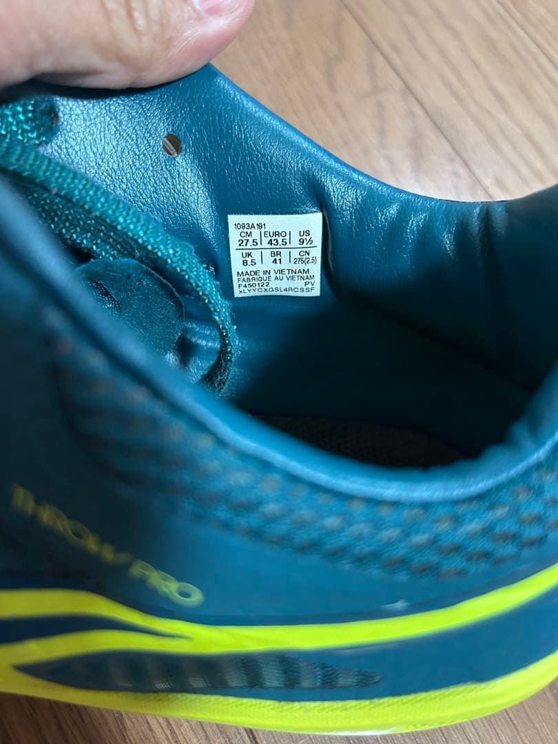 asics THROW PRO スパイクシューズ 27.5cm