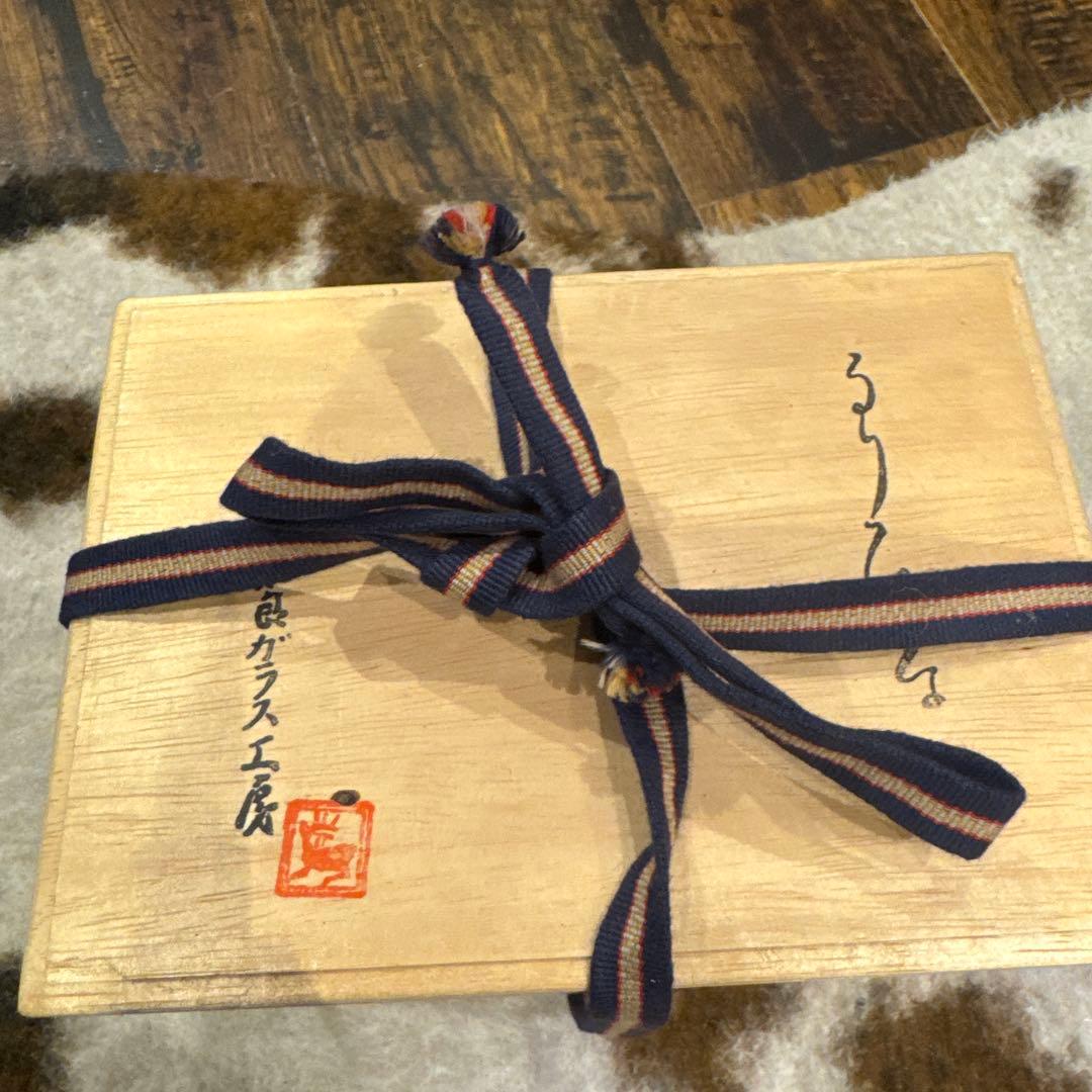 ガラス　ひな人形
