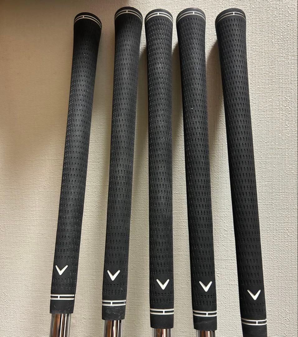 【美品】キャロウェイLEGACY Vアイアンセット　A〜5番　7本　ZELOS7