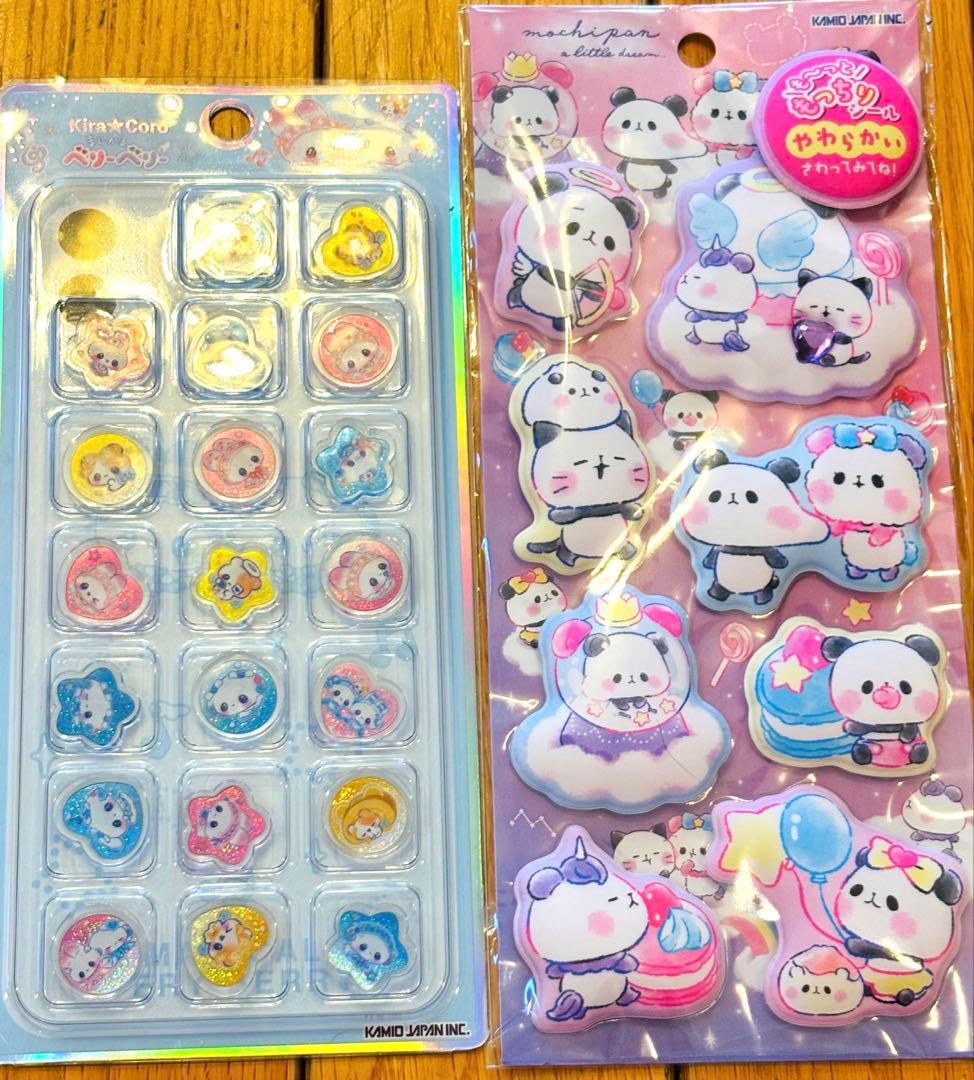 ❗️正規品❗️もちもちパンダシール&マジカルベリーベリーシール等6点セット！